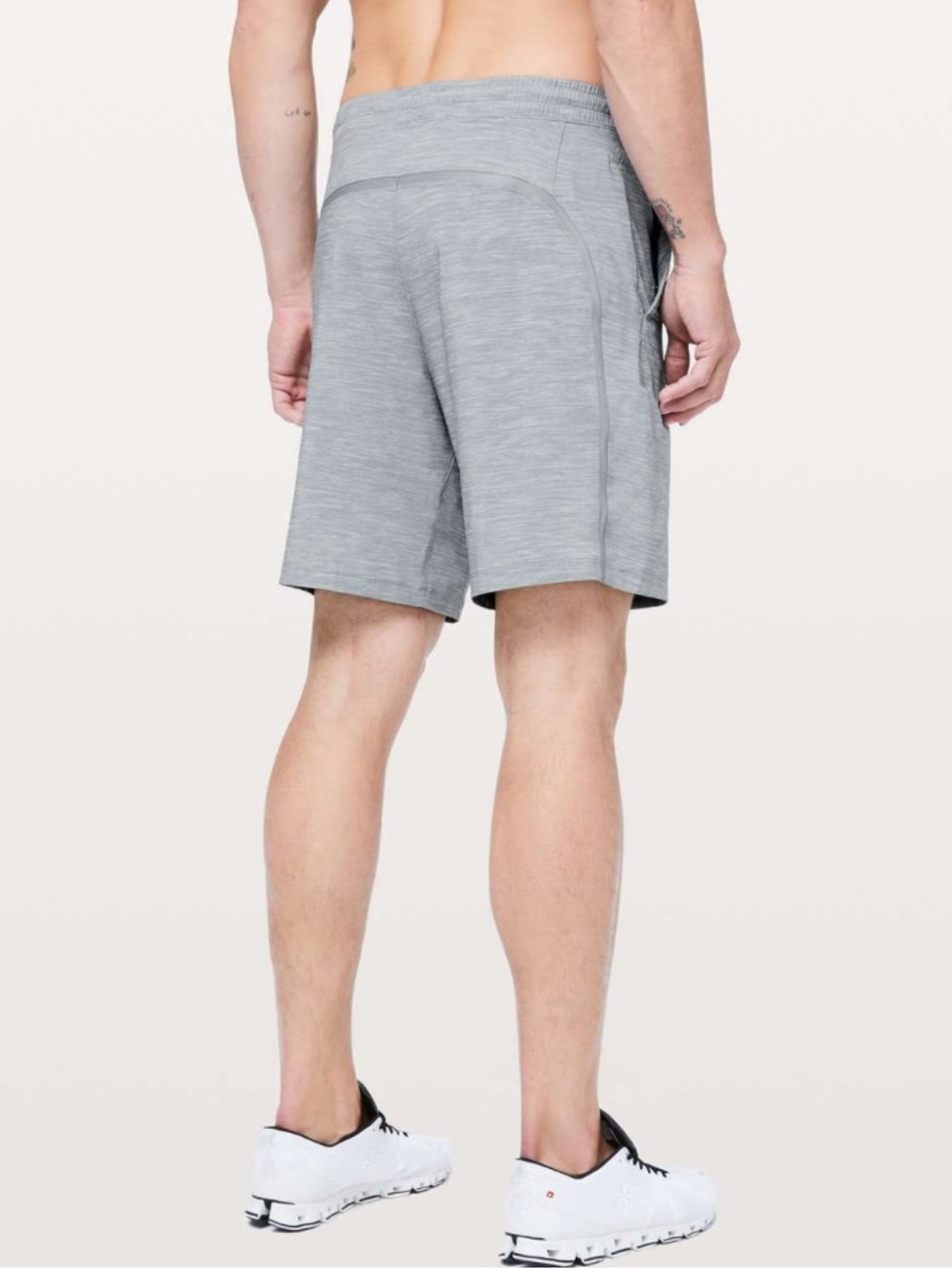 lululemon athletica Pace Breaker Linerless 9" Shorts - Light Cast Heather